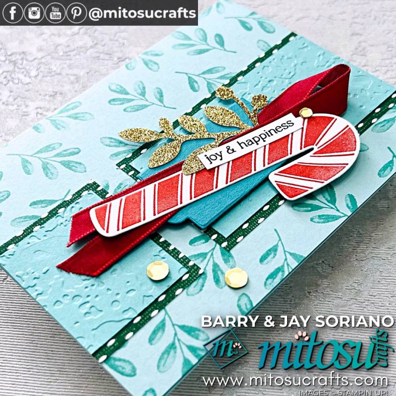 12 Weeks of Christmas Ideas from Mitosu Crafts by Barry & Jay Soriano Stampin Up UK France Germany Austria Netherlands Belgium Ireland