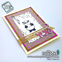 Stampin' Up! Party Pandas SU Sale-A-Bration 2018 Card Idea order  from Mitosu Crafts UK Online Shop