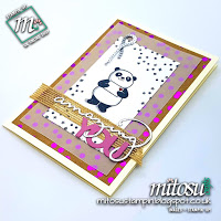 Stampin' Up! Party Pandas SU Sale-A-Bration 2018 Card Idea order  from Mitosu Crafts UK Online Shop