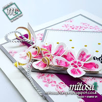 Stampin' Up! Birthday Blossoms Card Idea order craft supplies from Mitosu Crafts UK Online Shop