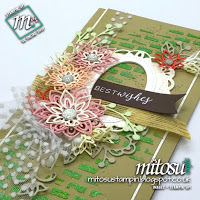 Stampin' Up! Mixed Media Card Idea order craft products from Mitosu Crafts UK Online Shop