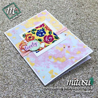 Stampin' Up! Stitched All Around Bundle & Garden Impressions DSP Card Idea, Order From Mitosu Crafts UK Online Shop