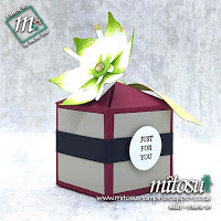 Stampin' Up! Nature's Root Pop Up Gift Box. Order papercraft materials from Mitosu Crafts UK Online Shop