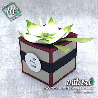 Stampin' Up! Nature's Root Pop Up Gift Box. Order papercraft materials from Mitosu Crafts UK Online Shop