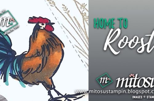 Home To Roost Stamping' Up! Card Idea from Mitosu Crafts