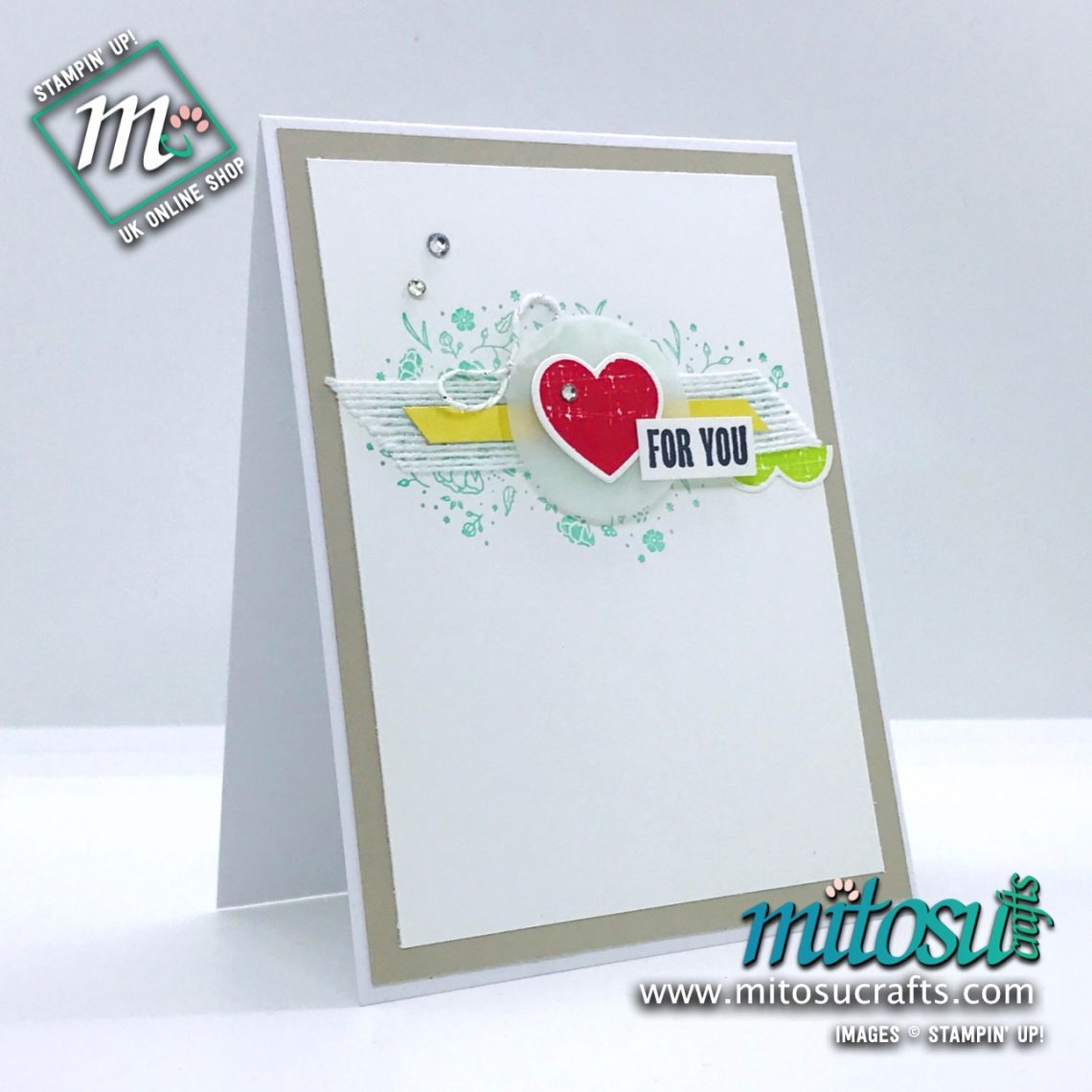 Wood Words Stamp For You - Mitosu Crafts