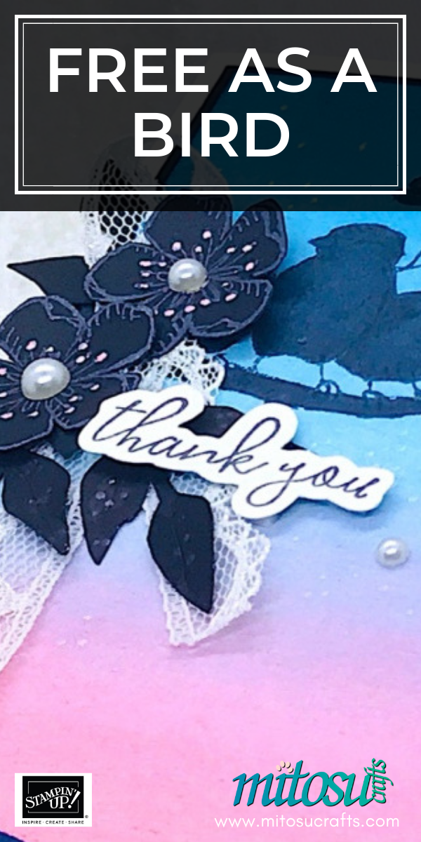 Free As A Bird - New Stamp Set by Stampin' Up! - Mitosu Crafts