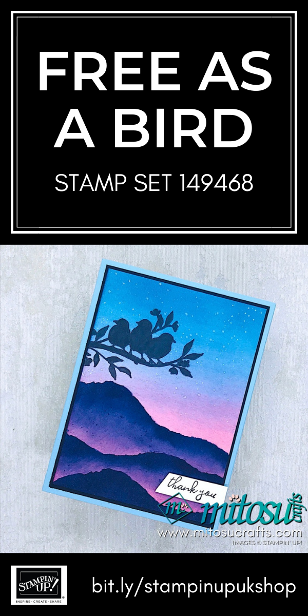 Free As A Bird - New Stamp Set by Stampin' Up! - Mitosu Crafts