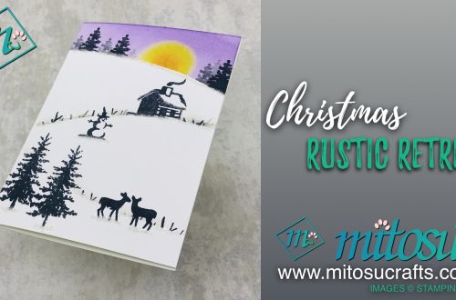 Snow Front Christmas Card Inspiration from Mitosu Crafts