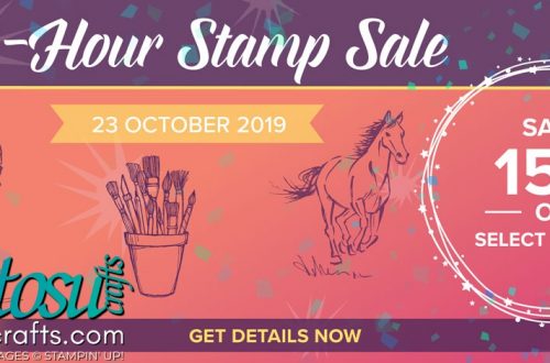 24 Hour Stamp Sale by Stampin Up! from Mitosu Crafts