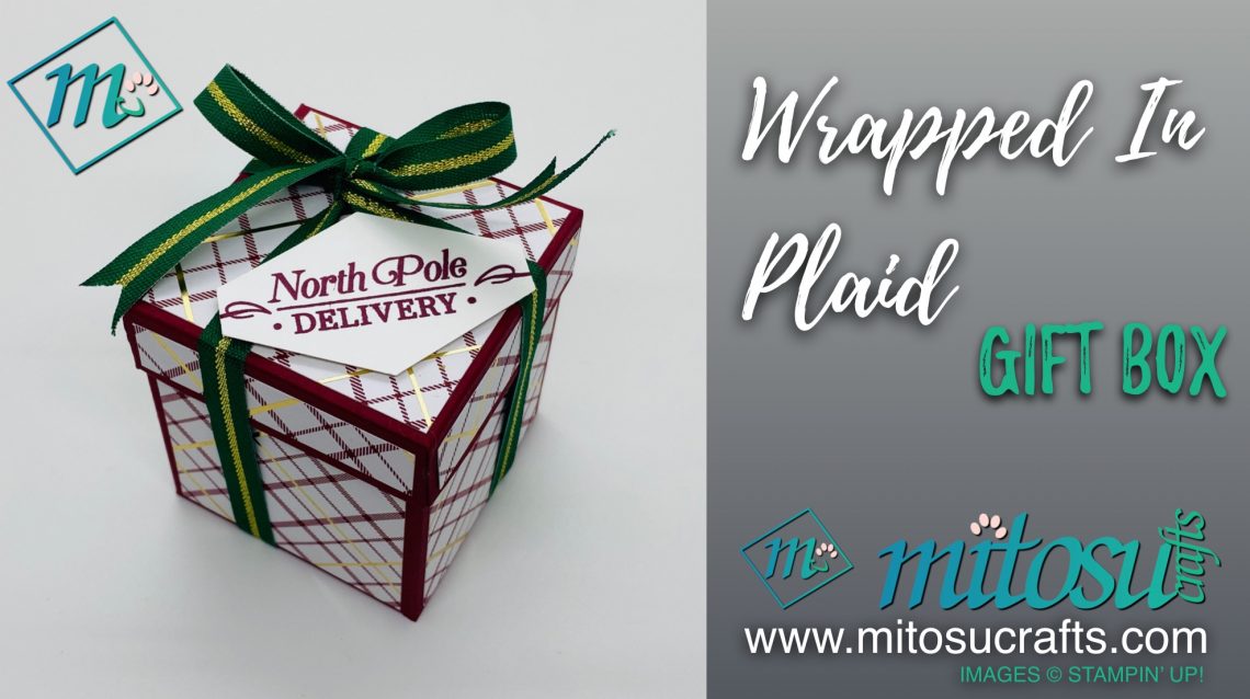 Wrapped In Plaid Gift Box