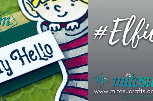 #Elfie Fancy Pop Up Card Holder for Creating Kindness Blog Hop from Mitosu Crafts