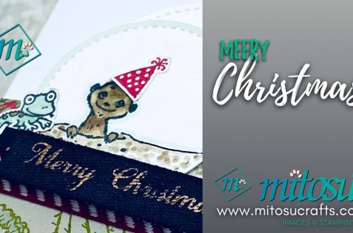 Gang's All Meer Christmas Card Inspiration from Mitosu Crafts