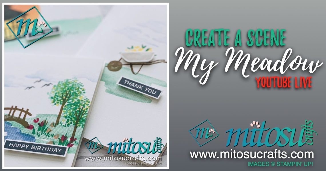 Create beautiful scenes with the My Meadow Inspiration available from Mitosu Crafts