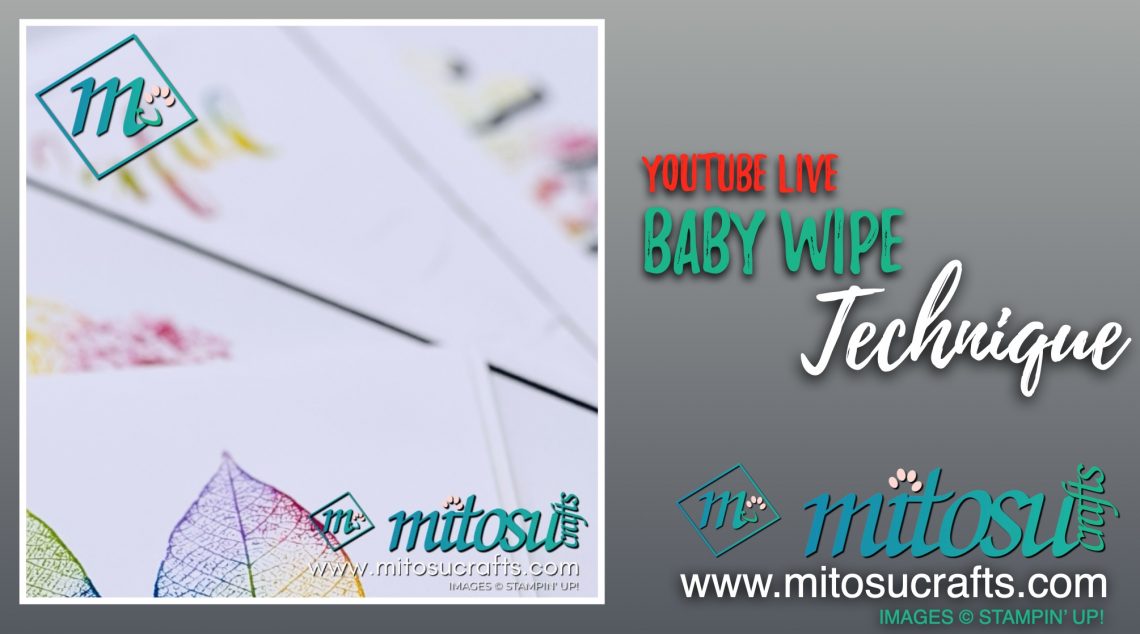 Baby Wipe/Swipe Technique from Mitosu Crafts