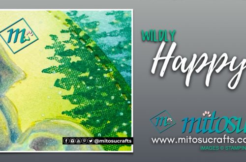 Stampin Up Wildly Happy with Waterfront Card Idea by Jay Soriano for Creating Kindness blog hop. Order Stampin' Up! SU card making products online from Mitosu Crafts UK Shop