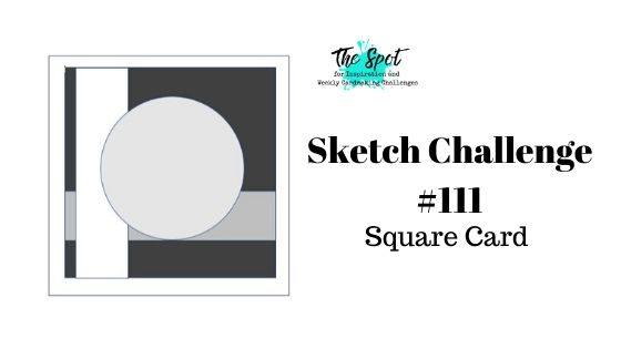 The Spot Creative Challenge Square Card Sketch Inspiration from Jay Soriano Mitosu Crafts UK