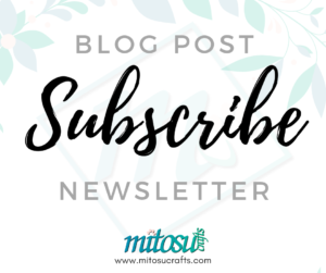 Subscribe to Barry & Jays Mitosu Crafts Newsletter & Inspiration