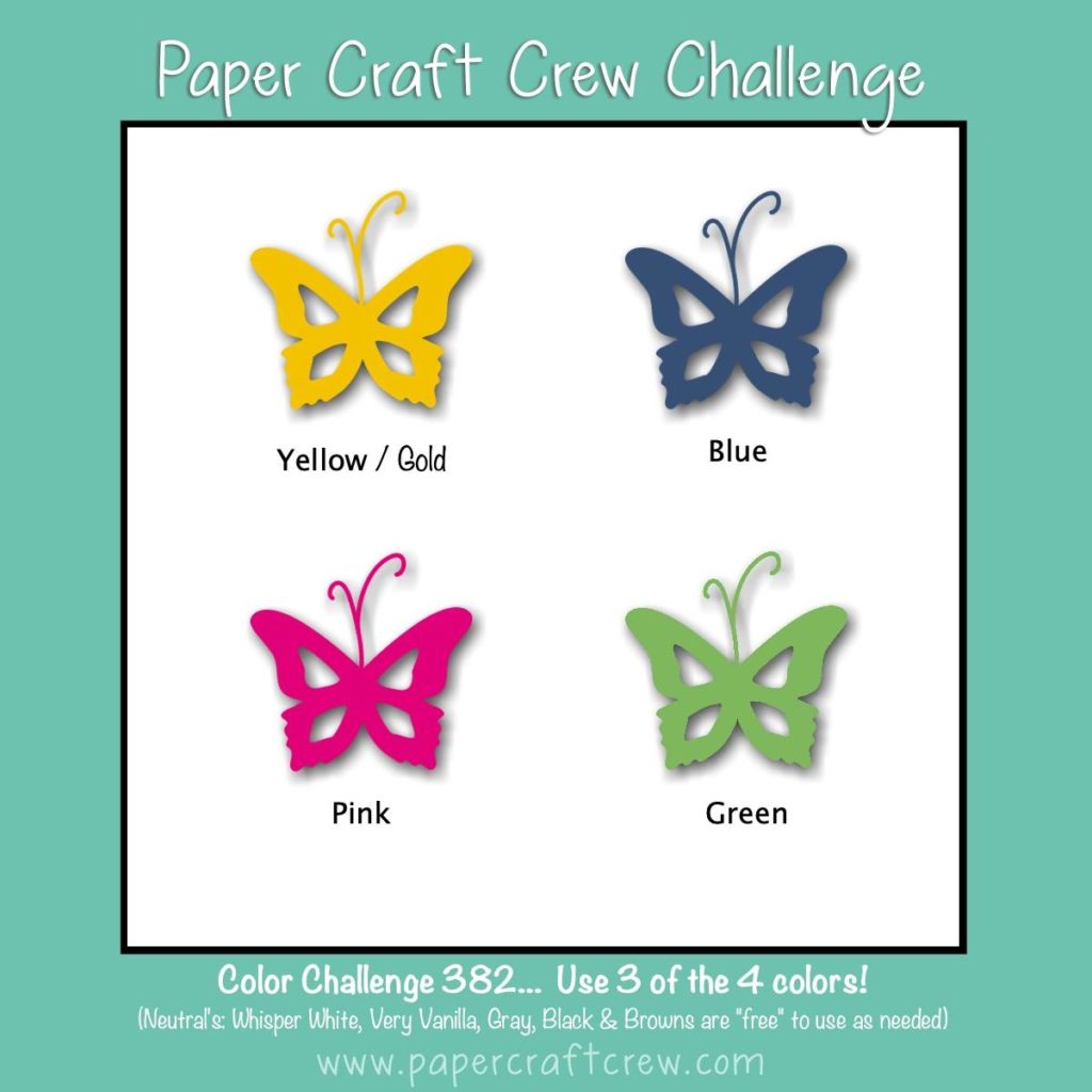 Paper Craft Crew Colour Challenge #PCC382 | Color Inspiration from Mitosu Crafts UK by Barry & Jay Soriano