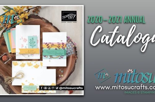 Stampin Up 2020-2021 Annual Catalogue from Mitosu Crafts by Barry & Jay Soriano