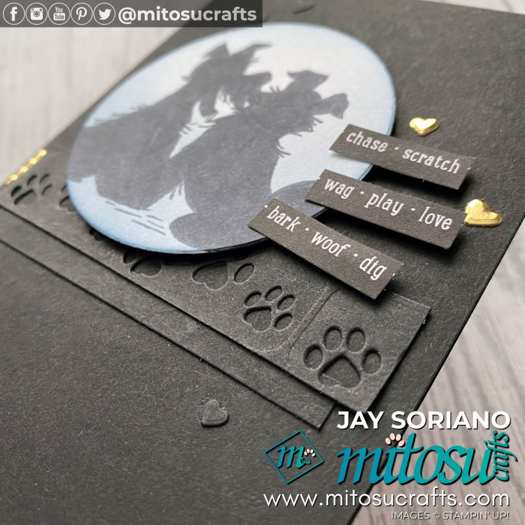 Stampin Up Pampered Pets Card Idea by Jay Soriano from Mitosu Crafts UK