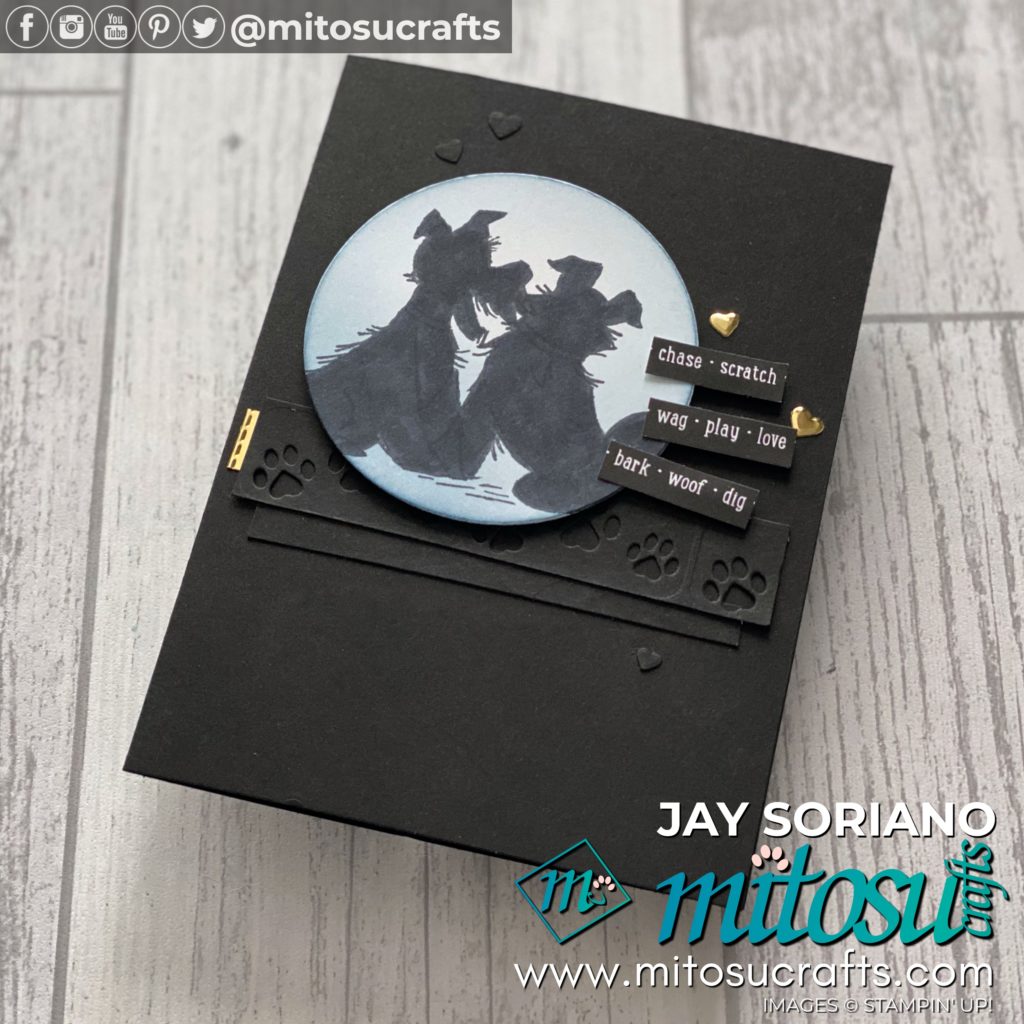 Stampin Up Pampered Pets Card Idea by Jay Soriano from Mitosu Crafts UK