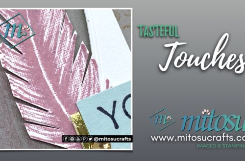 Stampin Up Tasteful Touches Card Idea 2 by Jay Soriano | Mitosu Crafts UK