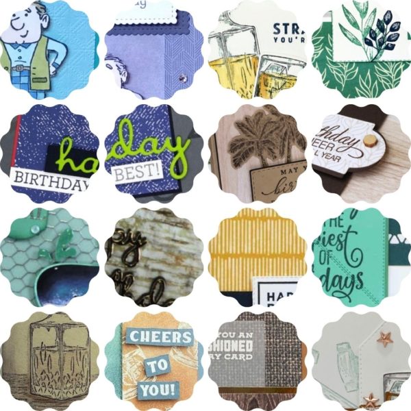 Stampin Glad Squad It's His Birthday Stamping Tutorial Bundle Sneak Peek