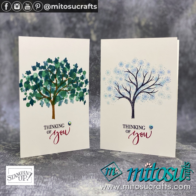 Stampin Up Life Is Beautiful Selective Stamping Card Ideas | Mitosu Crafts UK by Barry Selwood & Jay Soriano