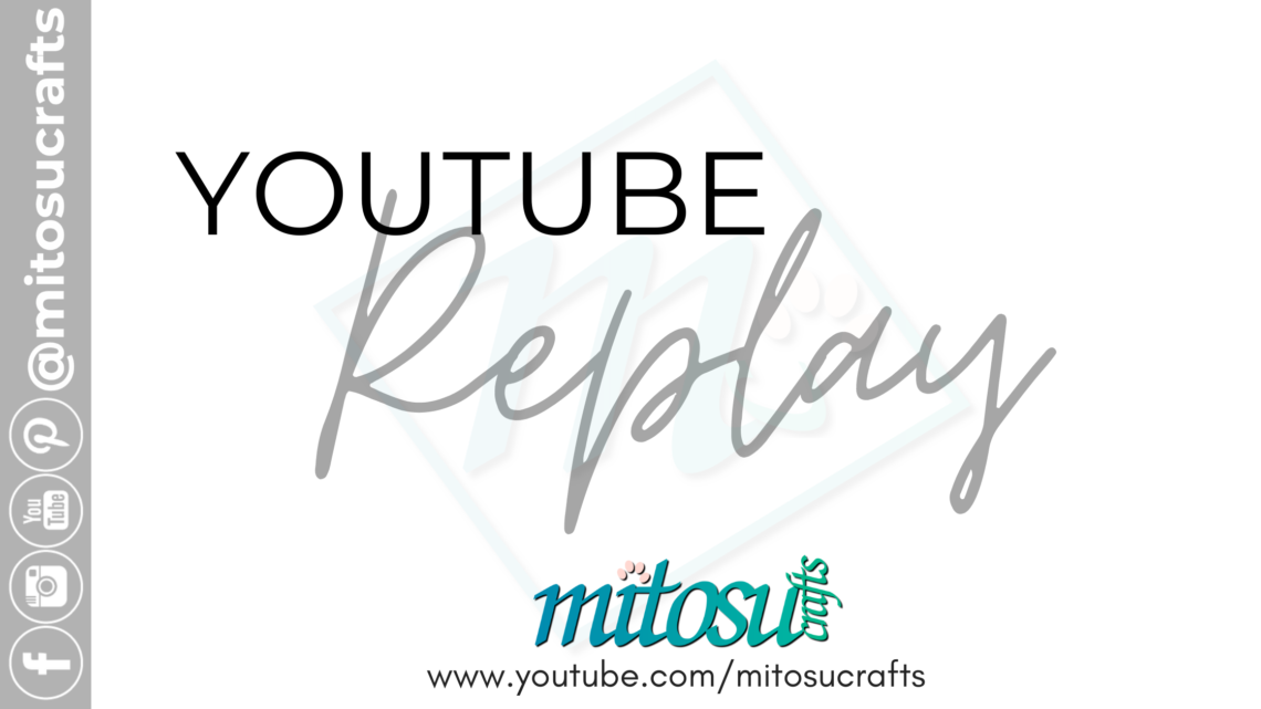 Card Making and Papercraft Video Tutorial Replay of Youtube Livestream from Mitosu Crafts by Barry & Jay Soriano | UK France Germany Austria The Netherlands Independent Stampin' Up! Demonstrators