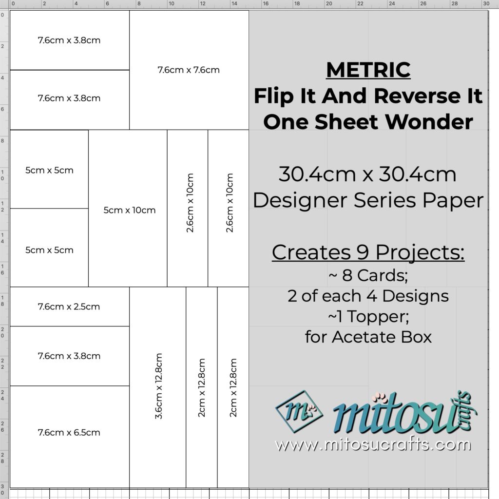 Flip It And Reverse It One Sheet Wonder DSP Designer Series Papers Metric Template for Global Stampin Video Hop from Mitosu Crafts UK by Barry & Jay Soriano Stampin' Up! Demonstrators