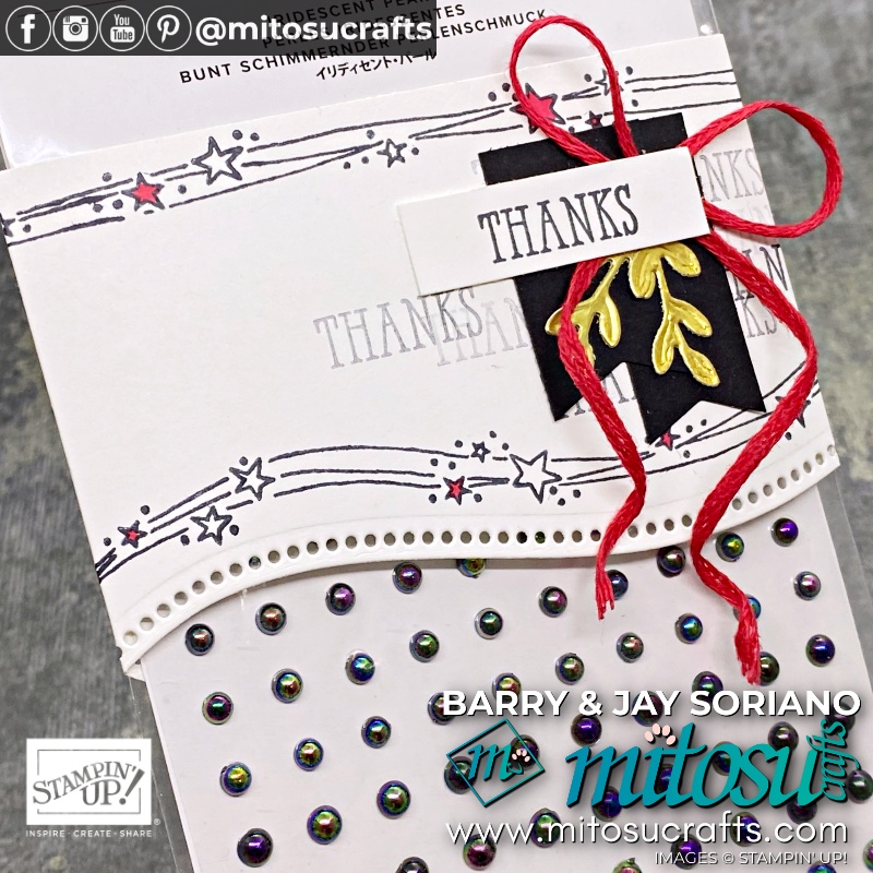 Customers Friends and Family Stampin Up Quite Curvy Christmas Gift Wrap Around Inspiration for Bruno and Kylie Bertucci Demonstrator Training Program Blog Hop from Mitosu Crafts UK by Barry & Jay Soriano