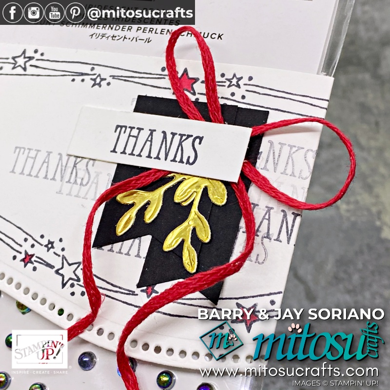 Customers Friends and Family Stampin Up Quite Curvy Christmas Gift Wrap Around Inspiration for Bruno and Kylie Bertucci Demonstrator Training Program Blog Hop from Mitosu Crafts UK by Barry & Jay Soriano