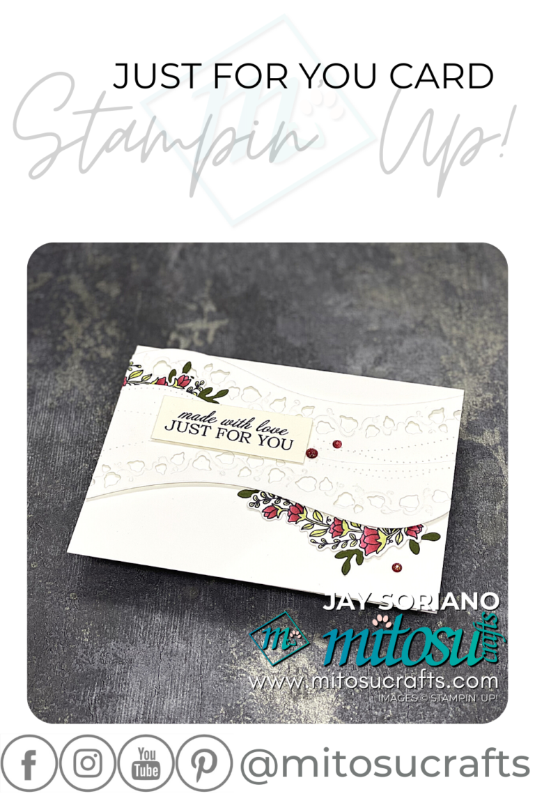 Stampin' Up! Quite Curvy Made With Love Mitosu Crafts