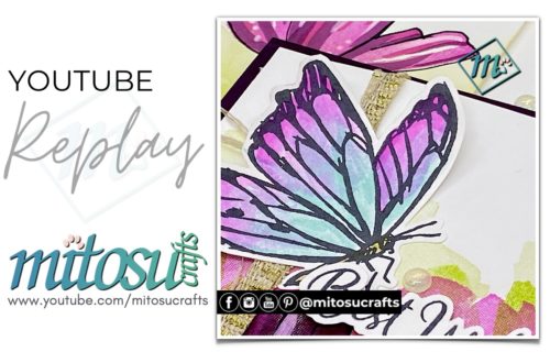 Stampin' Up! A Touch Of Ink Card Ideas with Youtube Video Tutorial from Mitosu Crafts UK by Barry Selwood & Jay Soriano