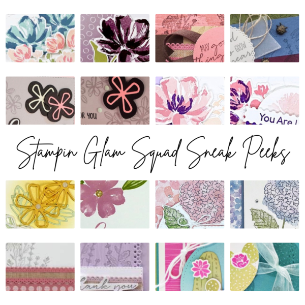 Stampin Glam Squad Fresh Floral Tutorial Bundle Sneak Peeks from Mitosu Crafts UK by Barry & Jay Soriano Stampin' Up! Demonstrators
