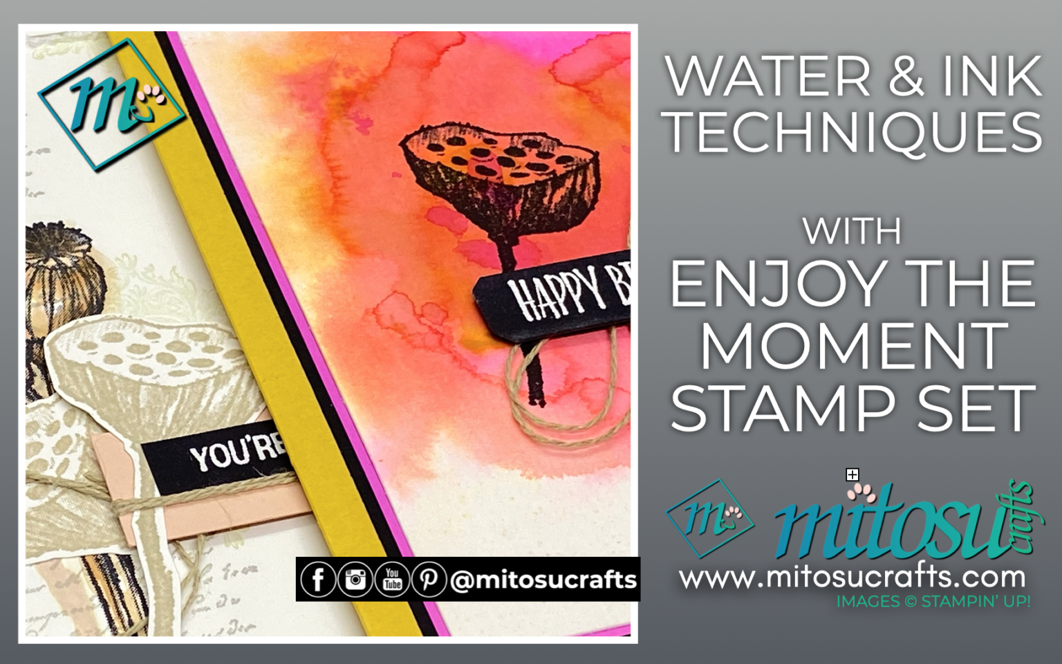 Water & Ink Techniques – Mitosu Crafts