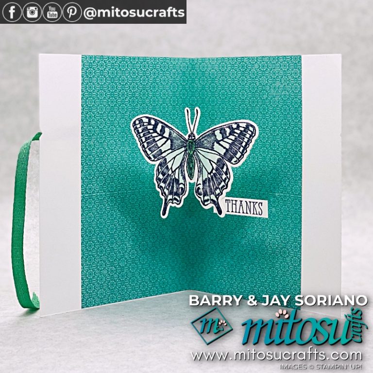 Butterfly Pop Up Cards Video Tutorial - Mitosu Crafts