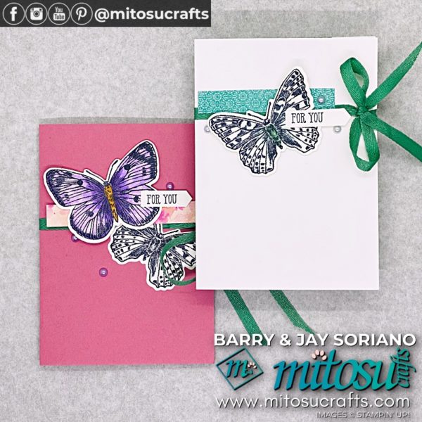 Butterfly Pop Up Cards Video Tutorial - Mitosu Crafts