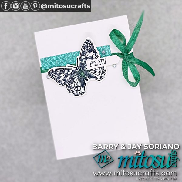 Butterfly Pop Up Cards Video Tutorial - Mitosu Crafts