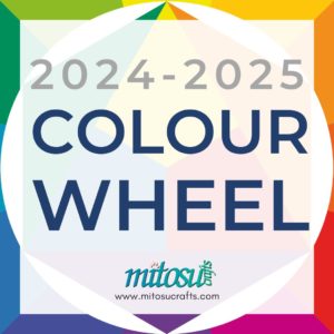 2024-2025 Color Wheel with Stampin' Up! Colours PDF Download from Mitosu Crafts UK