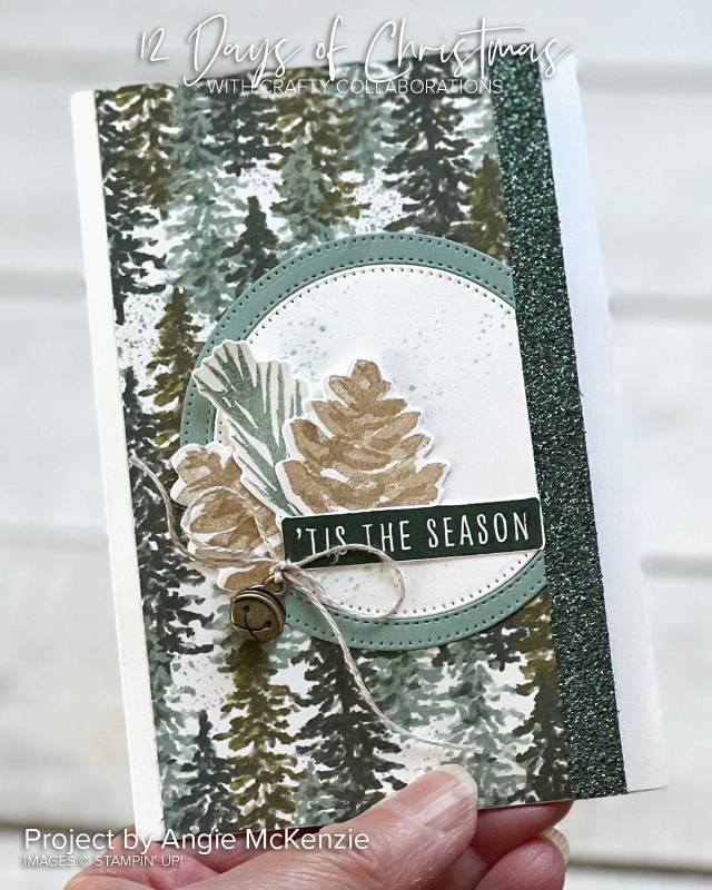 Angie McKenzie Design 12 Weeks of Christmas Ideas from Mitosu Crafts by Barry & Jay Soriano Stampin Up Demonstrator