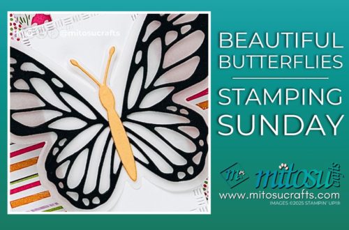 Beautiful Butterflies Fun Fold Card Ideas by Jay Soriano Mitosu Crafts Stampin' Up! UK