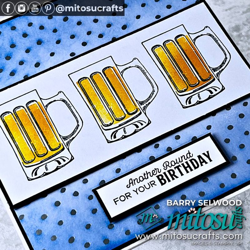 Brewed For You Sketch Challenge Card Idea from Mitosu Crafts by Barry Selwood & Jay Soriano Stampin Up Demonstrators UK France Germany Austria The Netherlands
