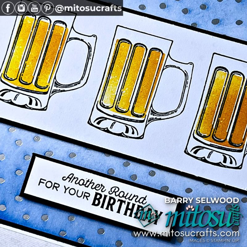Brewed For You Sketch Challenge Card Idea from Mitosu Crafts by Barry Selwood & Jay Soriano Stampin Up Demonstrators UK France Germany Austria The Netherlands