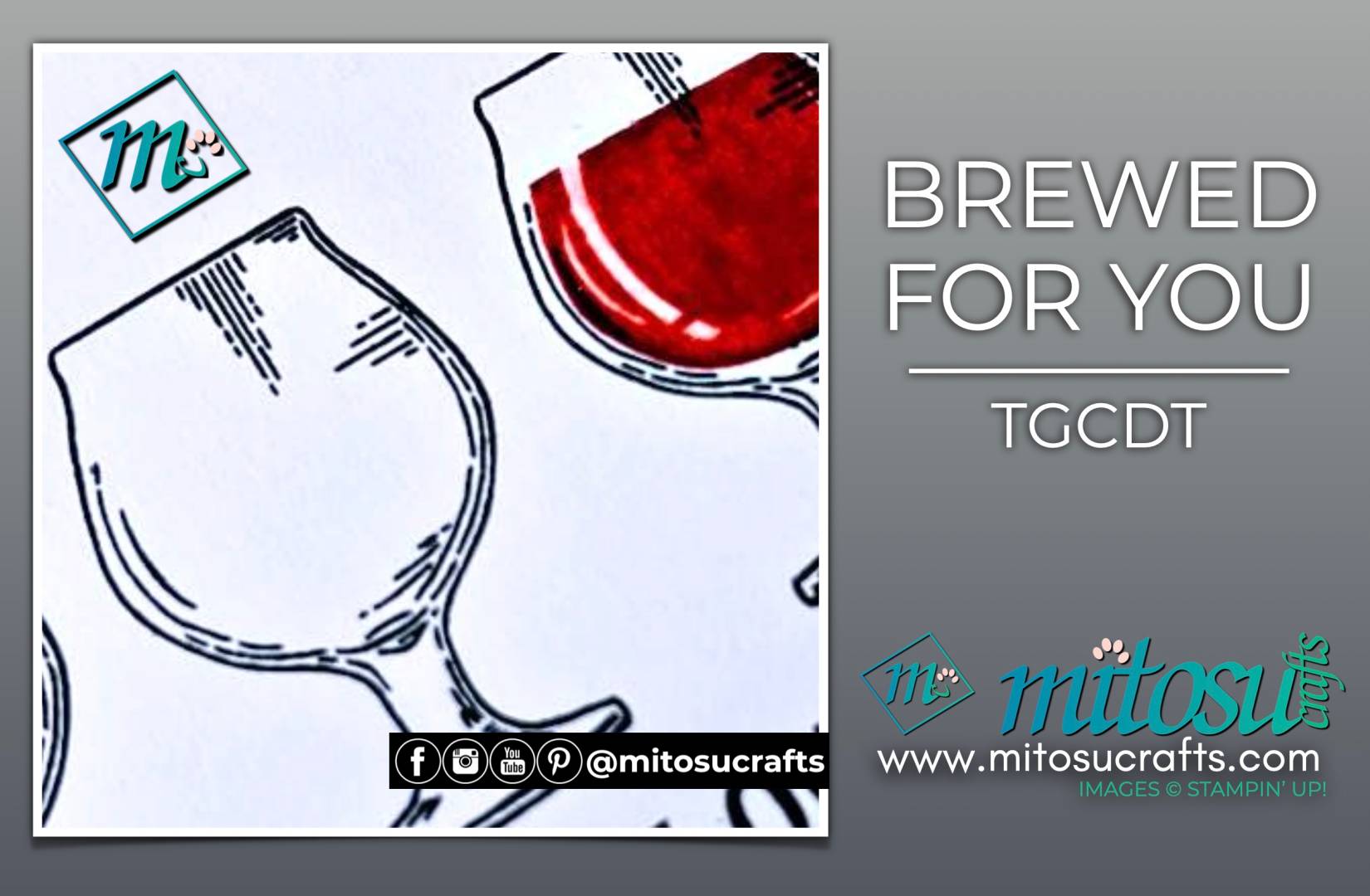 TGCDT: May 2022 Brewed For Masculine You Crafts Easy Mitosu Cards 