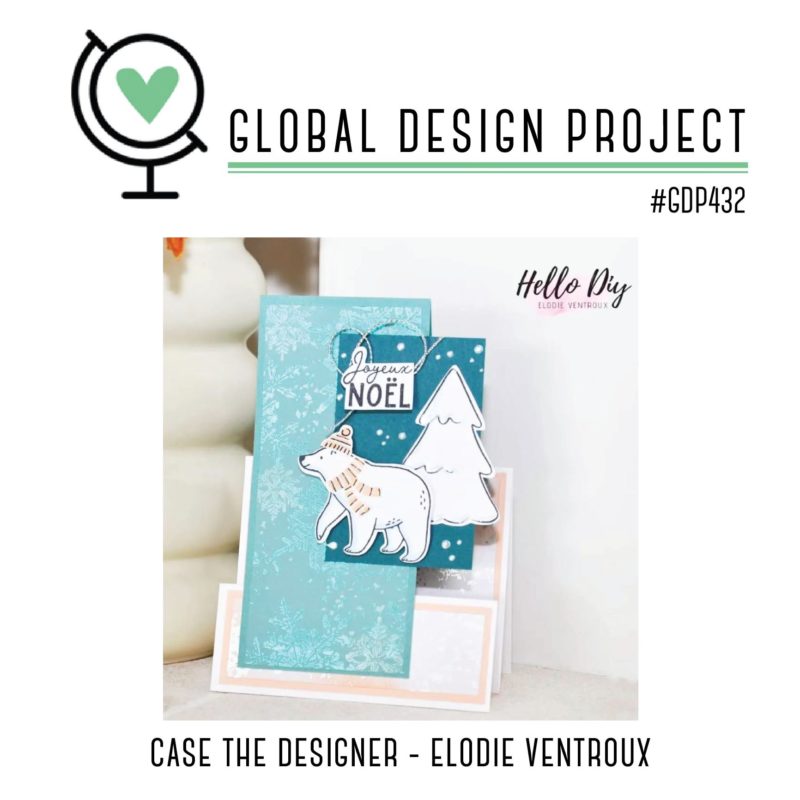 CASE Elodie Ventroux #GDP432 Cardmaking Challenge Inspiration from Mitosu crafts UK Stampin Up