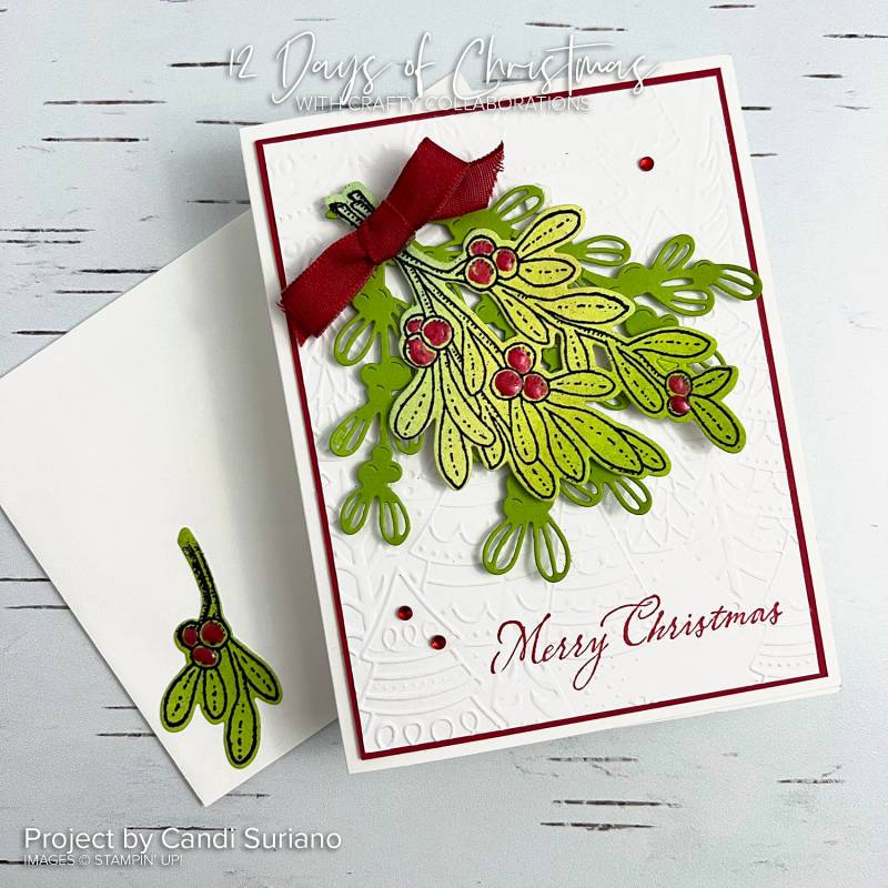 Candi Suriano Design 12 Weeks of Christmas Ideas from Mitosu Crafts by Barry & Jay Soriano Stampin Up Demonstrator