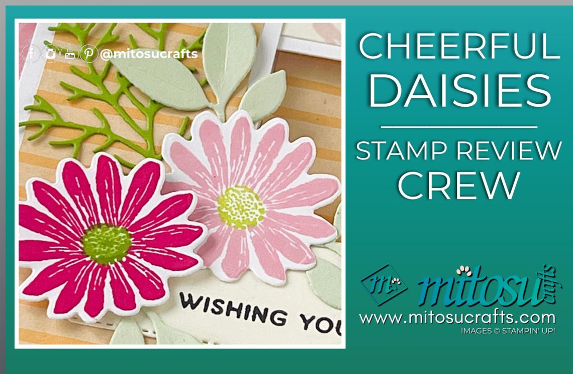 Cheerful Daisies Floating Panel Tent Fun Fold Easel Card Making Idea Mitosu Crafts by Barry & Jay Soriano Stampin' Up! UK France Germany Austria Netherlands Belgium Ireland