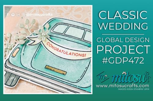 Congratulations Card Making Idea with Classic Wedding Car Mitosu Crafts by Barry & Jay Soriano Stampin' Up! UK France Germany Austria Netherlands Belgium Ireland